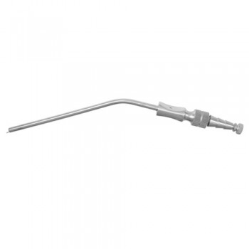 Frazier Suction Tube 15 Charr. Stainless Steel, 19.5 cm - 7 3/4" Diameter 5.0 mm